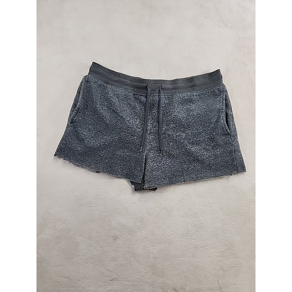 Jockey‎ Sporty Sweat Shorts Small Gray Cutoff